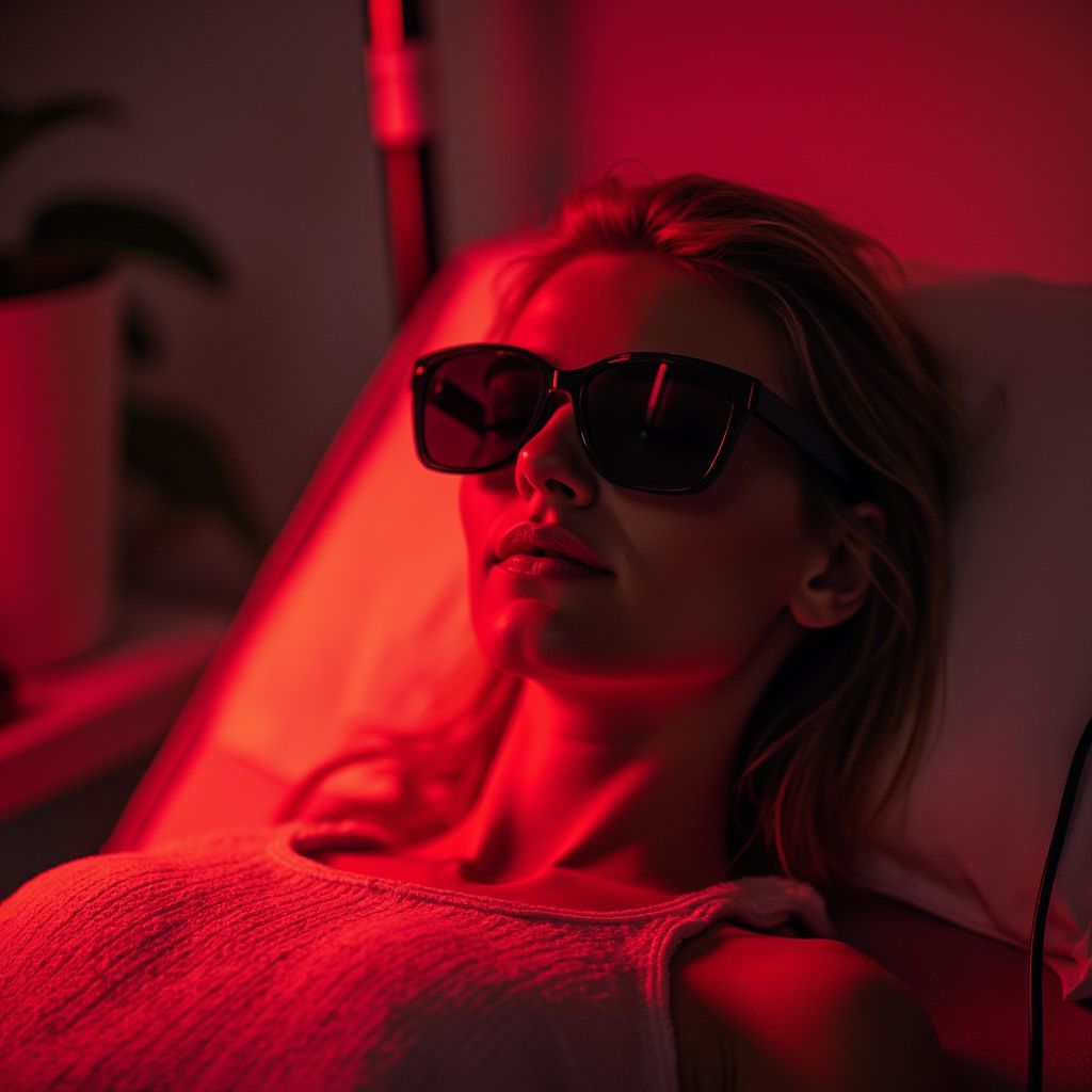 Do I need eye protection when doing red light therapy?