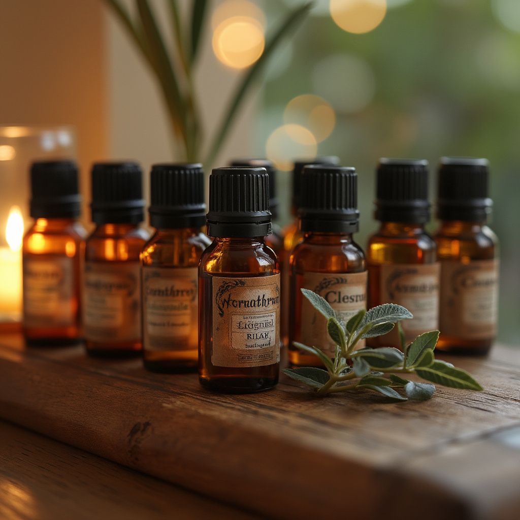 What are the best types of bottles for aromatherapy oils?