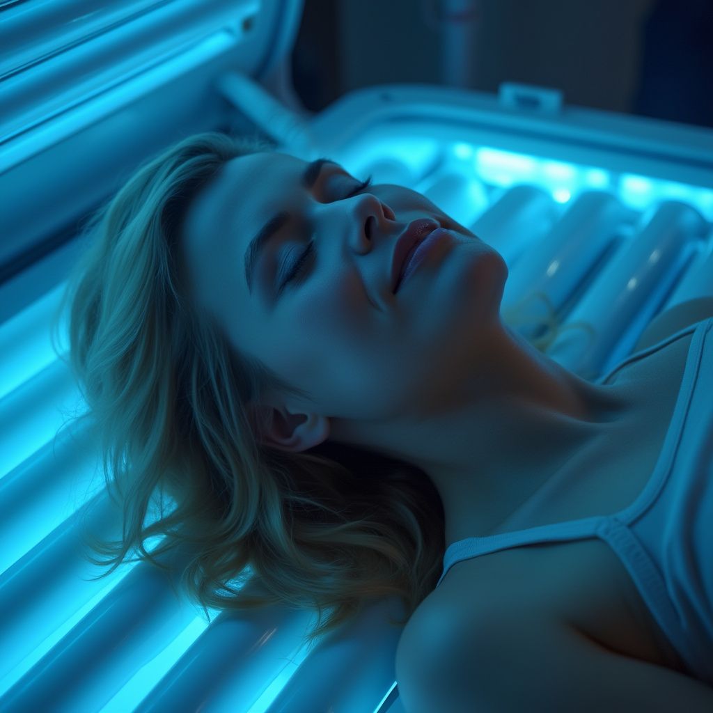 What's the difference between red light therapy and a tanning bed?