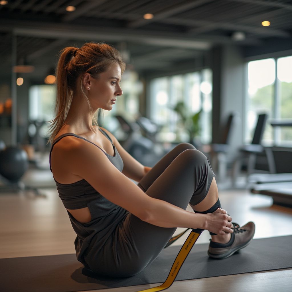Skelcore Latex Resistance Tubes With Handles - Single Strength Band For Workout, Therapy, Yoga