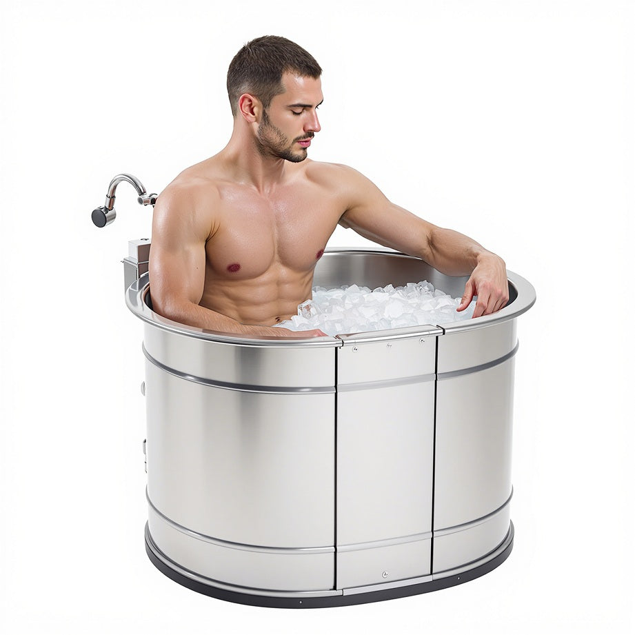Stainless hydrotherapy tub for treatment and prevention of injuries
