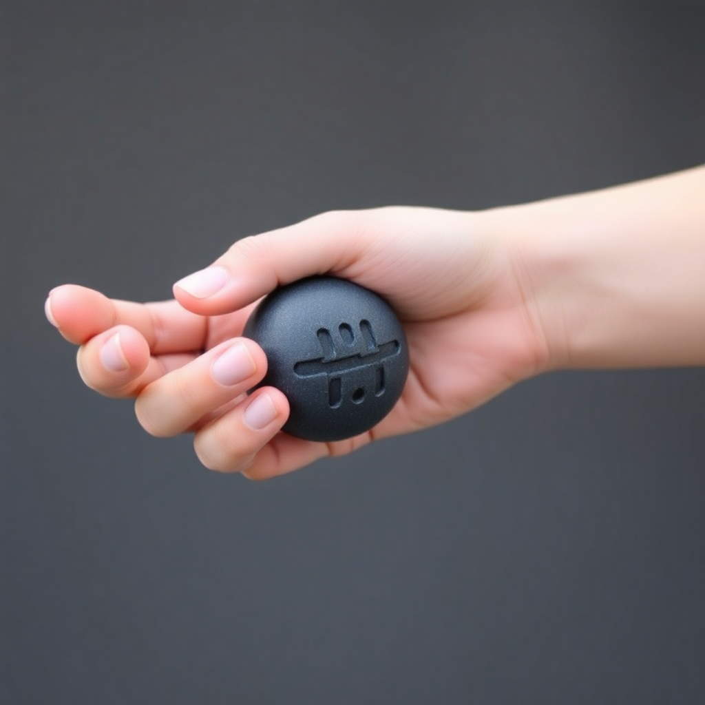 What conditions can hand therapy balls help with?