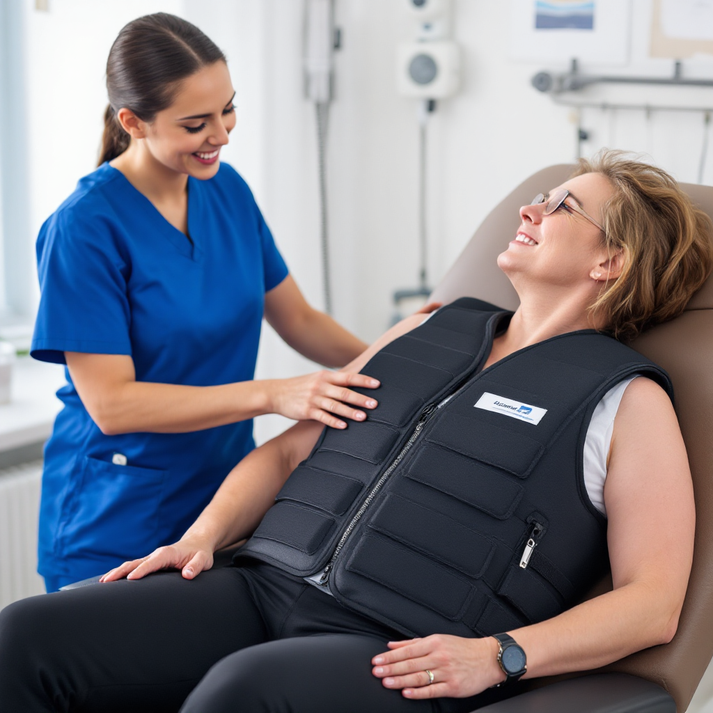 What is chest physiotherapy used for?