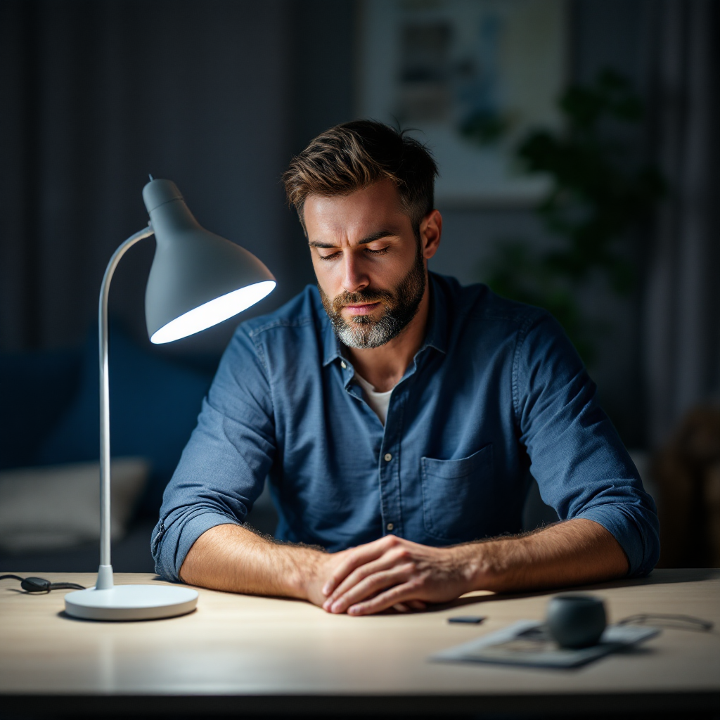 How does UVB light therapy help treat chronic skin conditions?