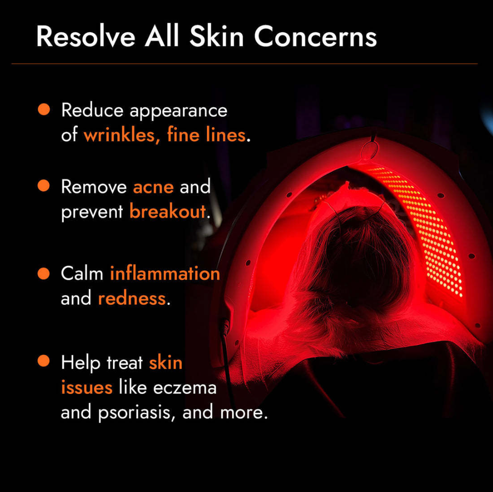 Lâmpada ultravioleta para rosto