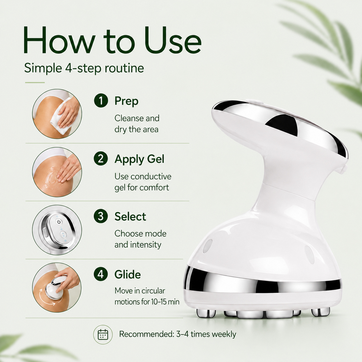 TrophySkin SlimMD – Ultrasonic Body Slimming & Sculpting Device