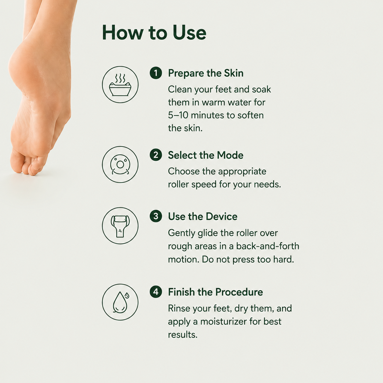 Electric Pumice for Skin Renewal