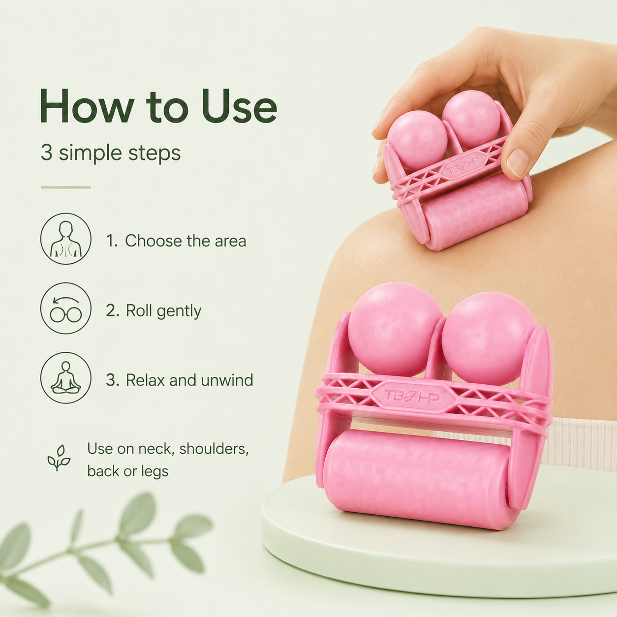 Unebenes Massagegerät