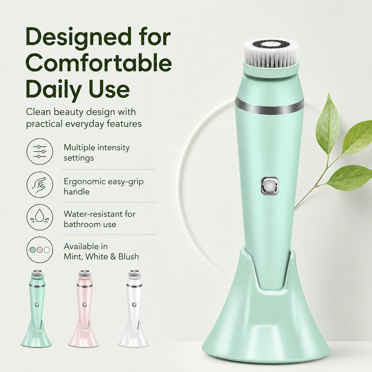 Cleaning massager