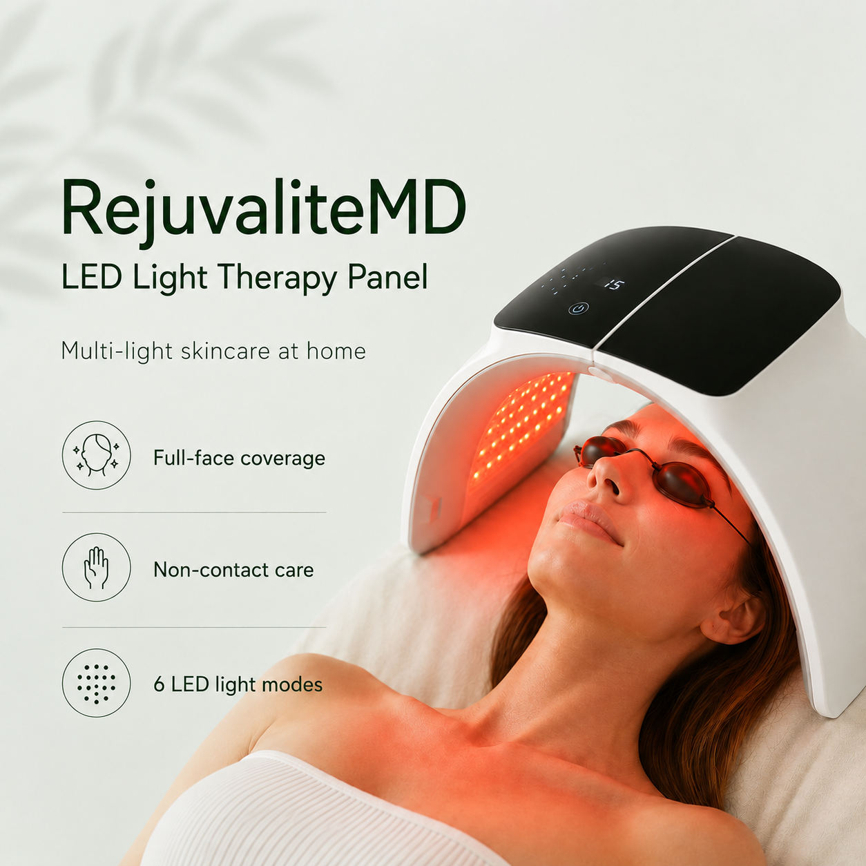 Lámpara ultravioleta para la cara