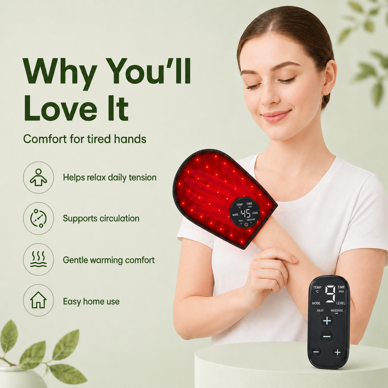 Infrared Massage Glove