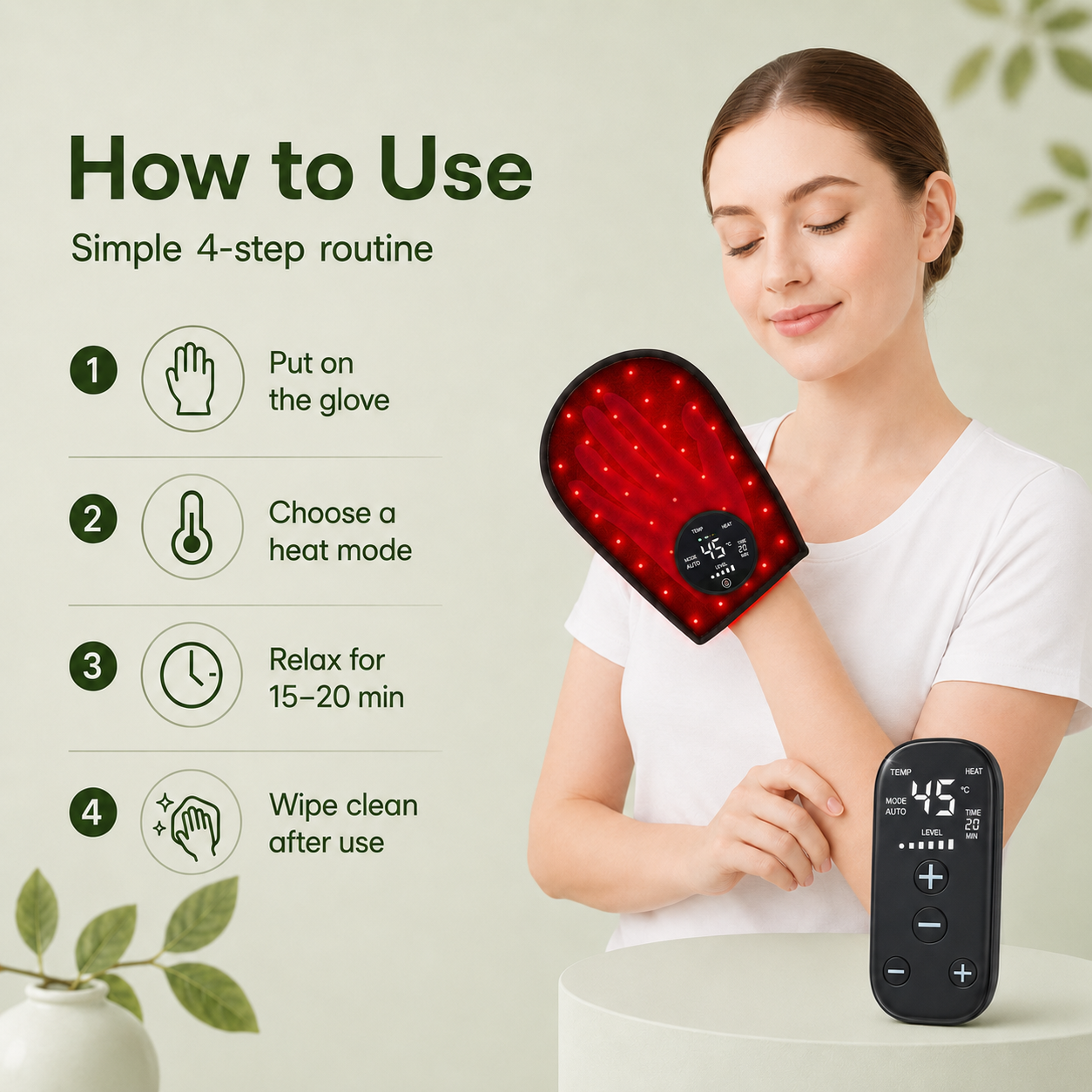 Infrared Massage Glove