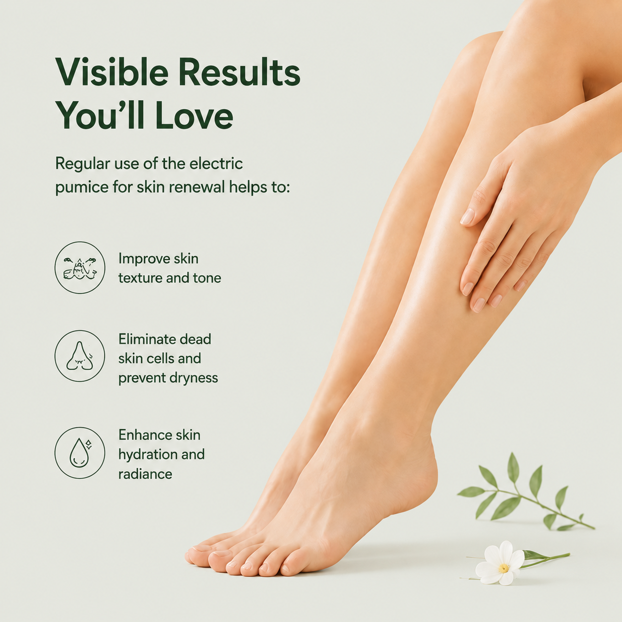 Electric Pumice for Skin Renewal