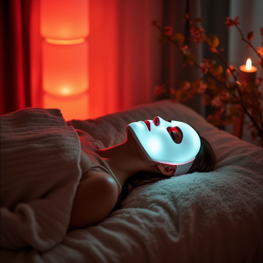 How did the LED face mask for light therapy become the big face care trend?