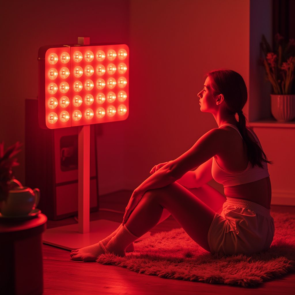 What can infrared light therapy help with and who is it good for?