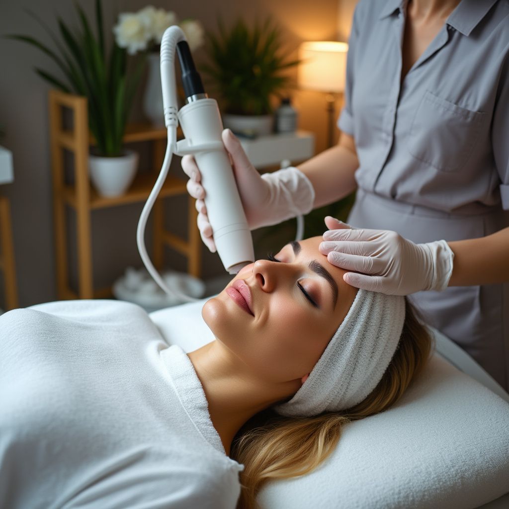 What does galvanic do for the face?