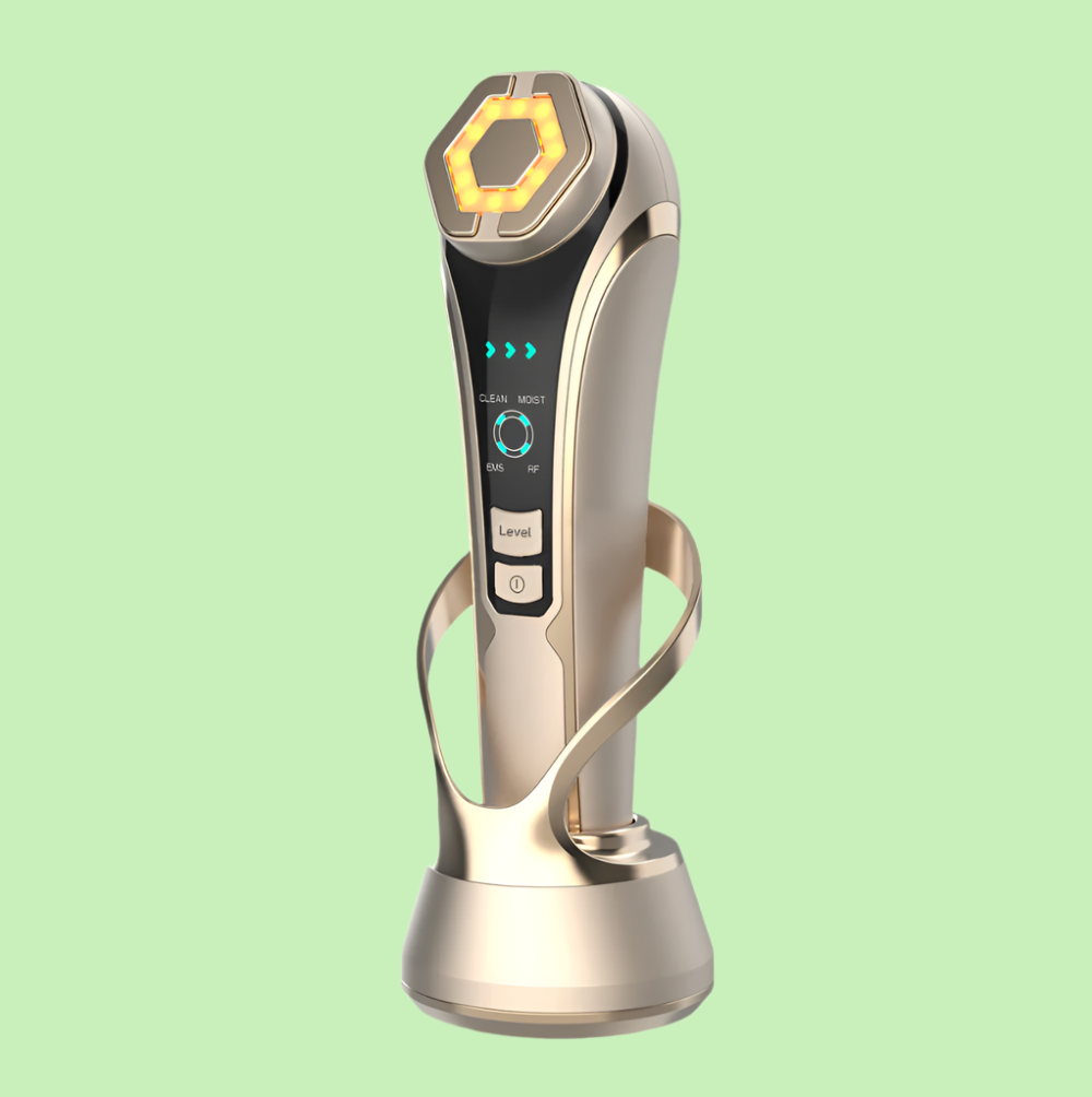 TrophySkin PulseMD – Ultrasonic EMS Facial Device for Lifting & Anti-Aging