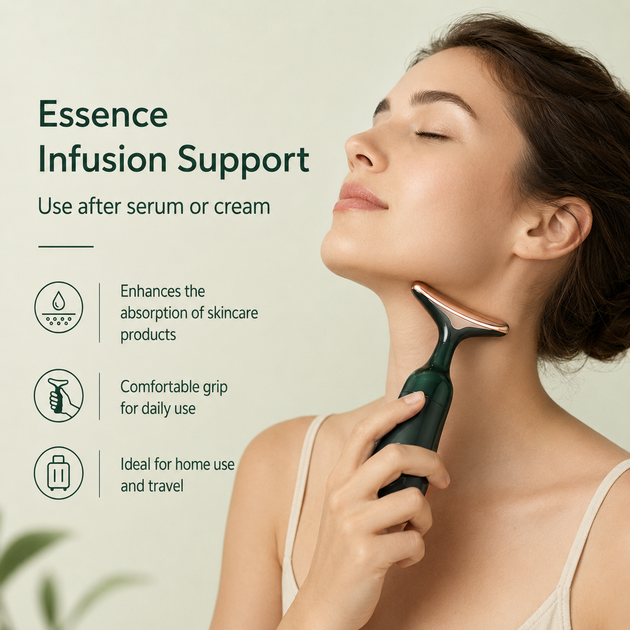 TrophySkin LiftMD – 4D Multifunctional Facial Lifting & Essence Infusion Device