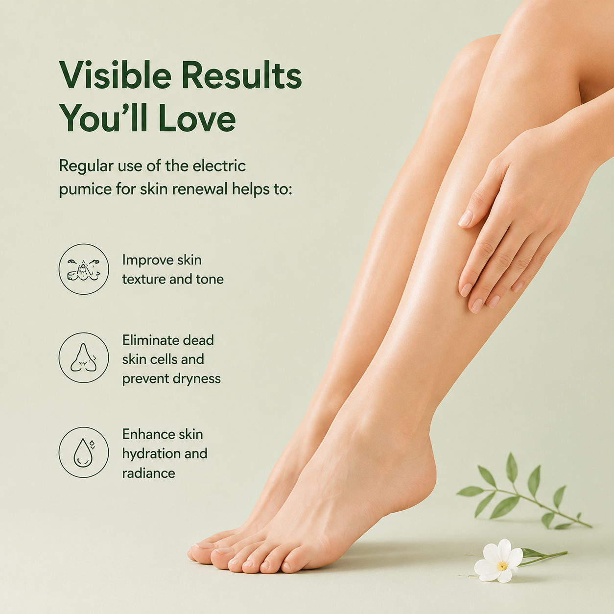 Electric Pumice for Skin Renewal