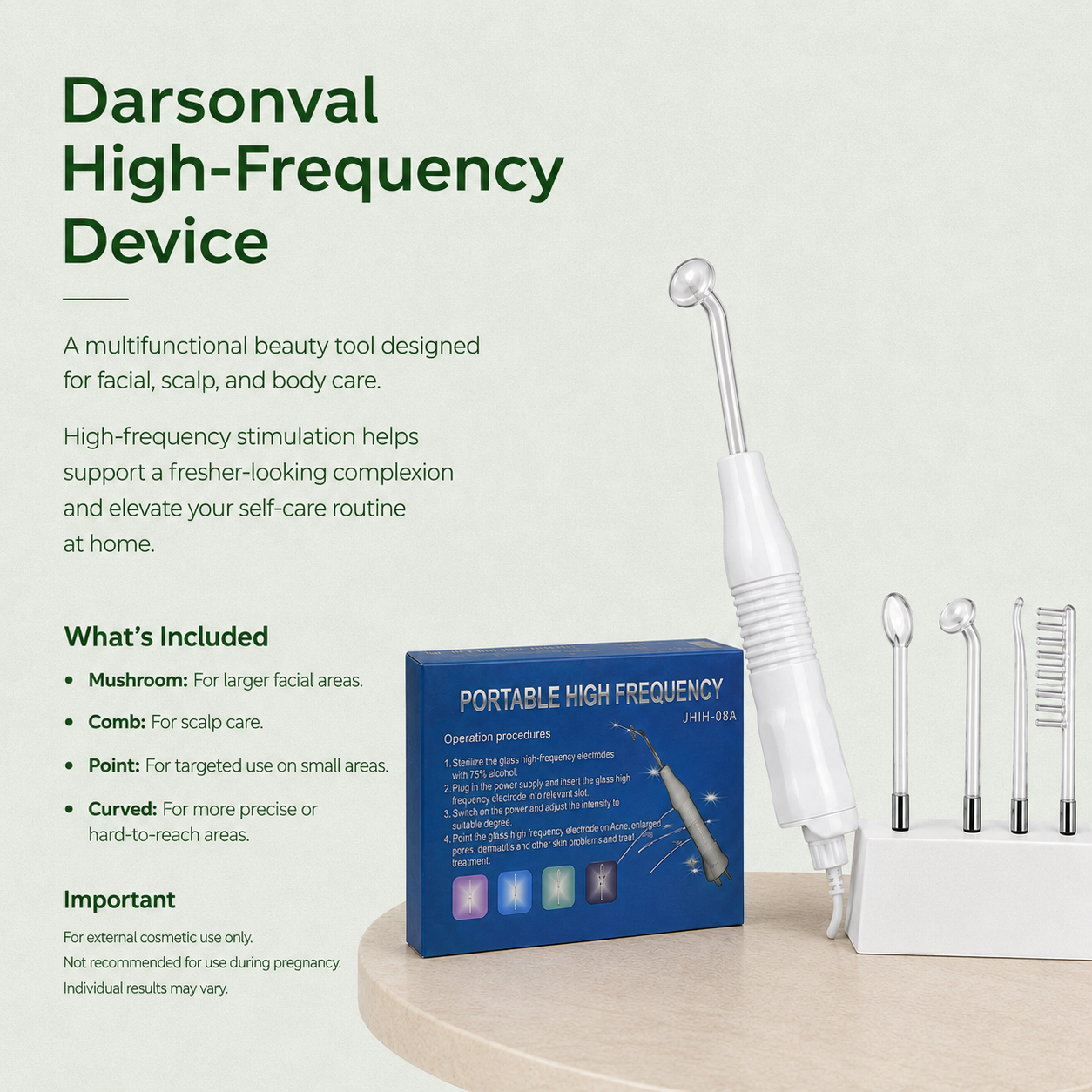 Darsonval High-Frequency Device